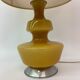 Mid-century glass table lamp by de Rupel , 1970's Belgium