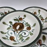 Set of 5 Boch Argenteuil soup plates