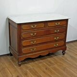 Commode avec plateau en marbre