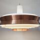 Midcentury Pendant UFO in style of Jo Hammerborg, Denmark, 1970s