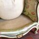 Silk bergère chair