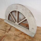 Old half moon window
