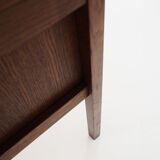 Oak wood desk by Domino Møbler Scandinavian design of the 1970s