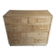 Vintage rattan chest of drawers