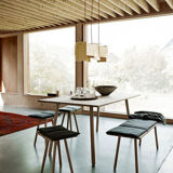 Beautiful Danish wooden bench Skagerak