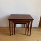 3 rosewood nesting tables - Denmark 1960s
