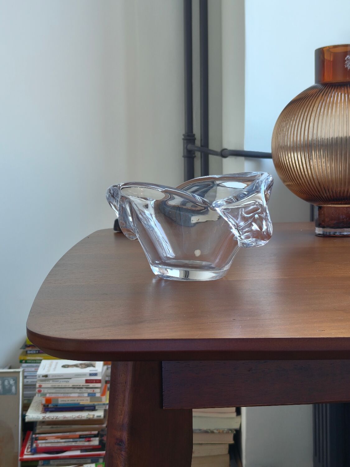 Crystal Centrepiece Bowl - Signed Schneider France