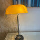 Gensini — adjustable yellow table lamp, italy, 1970s