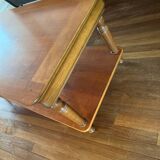 Cherry wood coffee table from the 80s