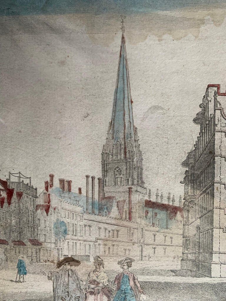 FRUSOTTE, optical view of Queen's College and Oxford University,