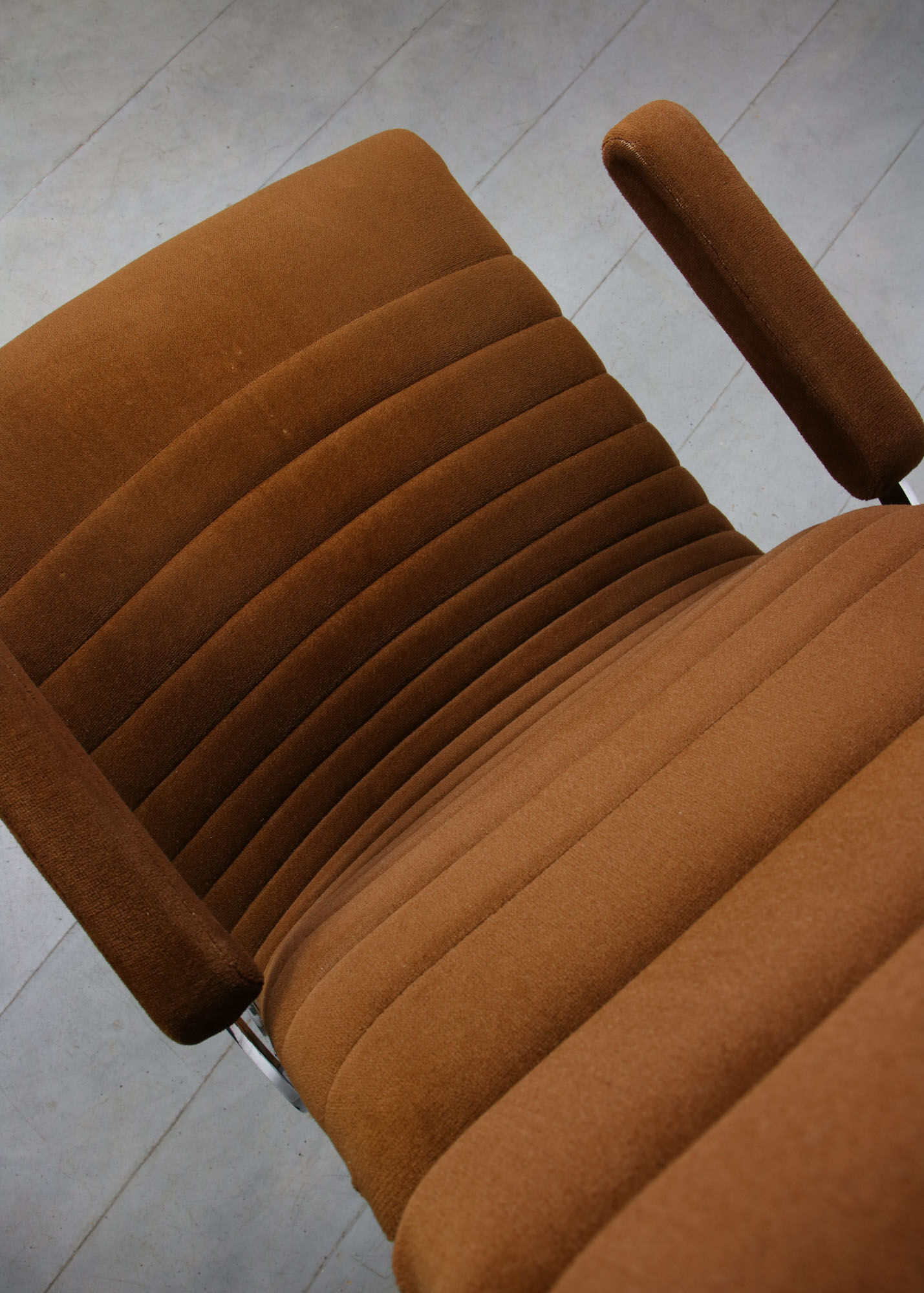 Chaise de direction vintage soft pad, années 80