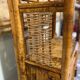 Vintage bamboo shelf