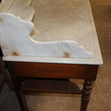 Table dessus en marbre