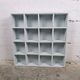 Wooden shelf – 16 compartments