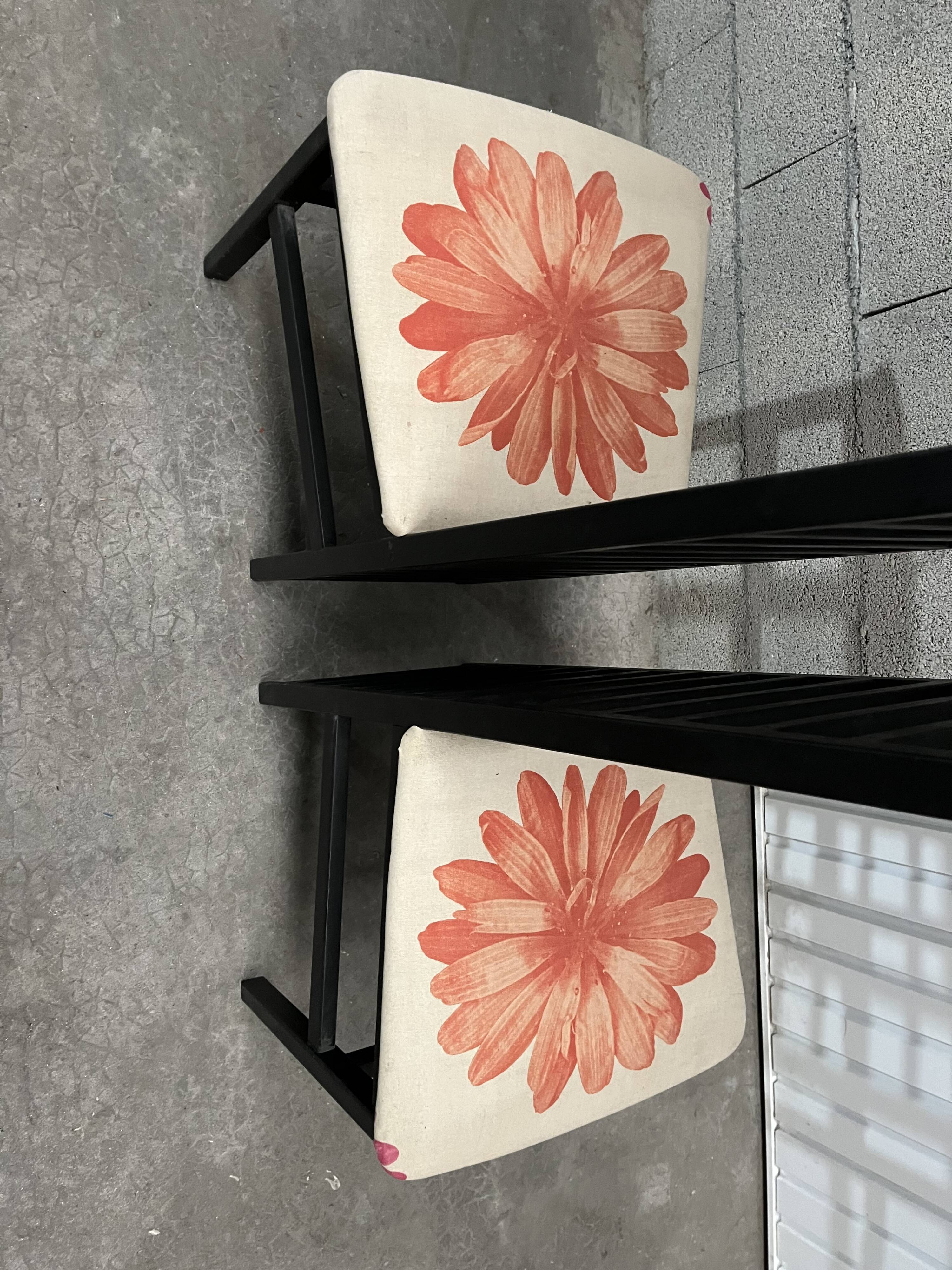 series of 4 80s/90s mackintosh style chairs