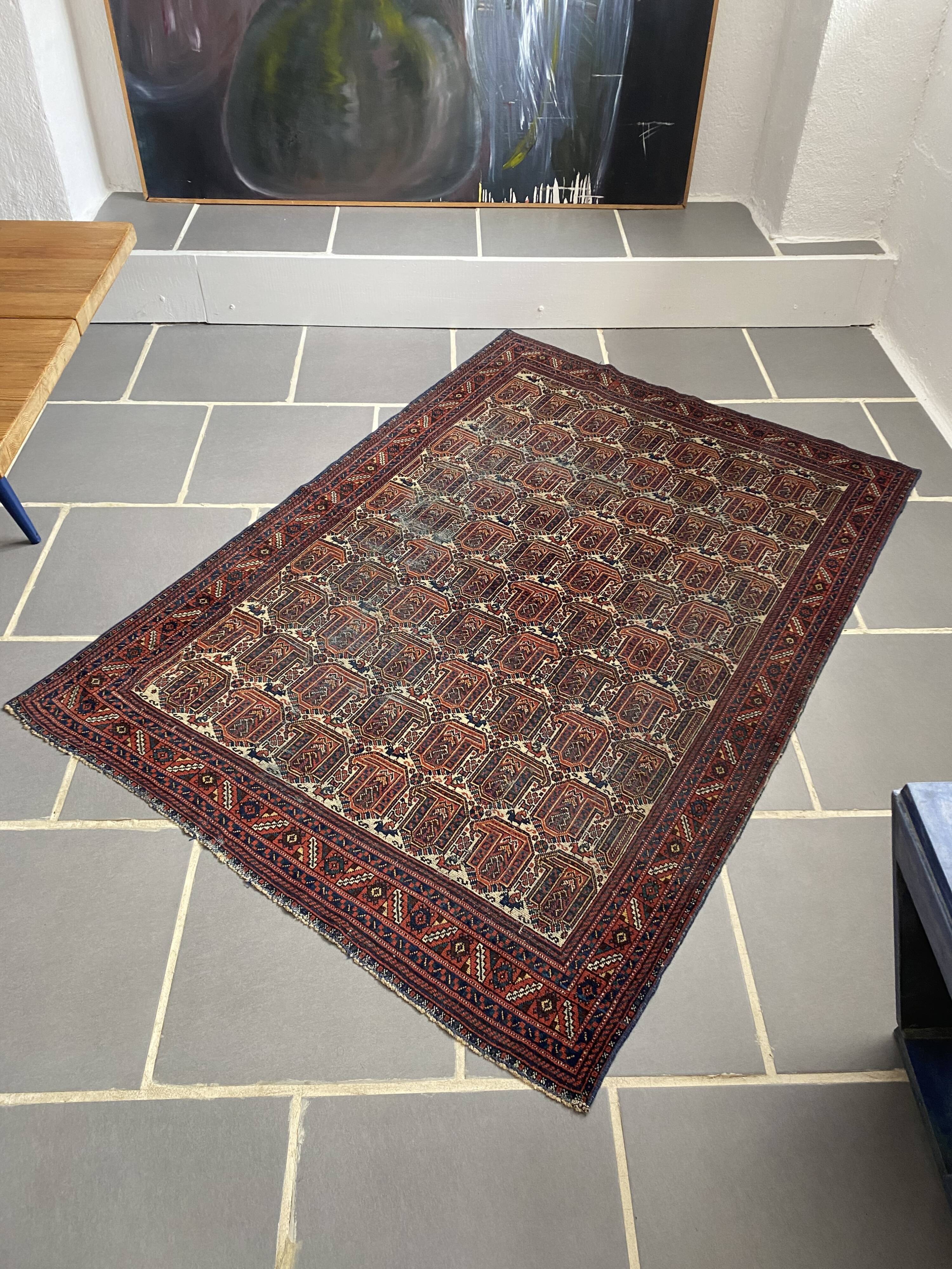 Handmade old oriental carpets