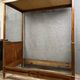 Parisian Louis XVI style four-poster bed in mahogany and gilded bronze circa 1850