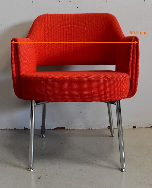 Fauteuil modèle « Deauville », par P. Gautier-Delaye 1960