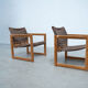 Ensemble de deux fauteuils lounge Diana par Karin Möbring pour Ikea