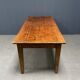 Rustic french farmhouse dining table made of oak and elm