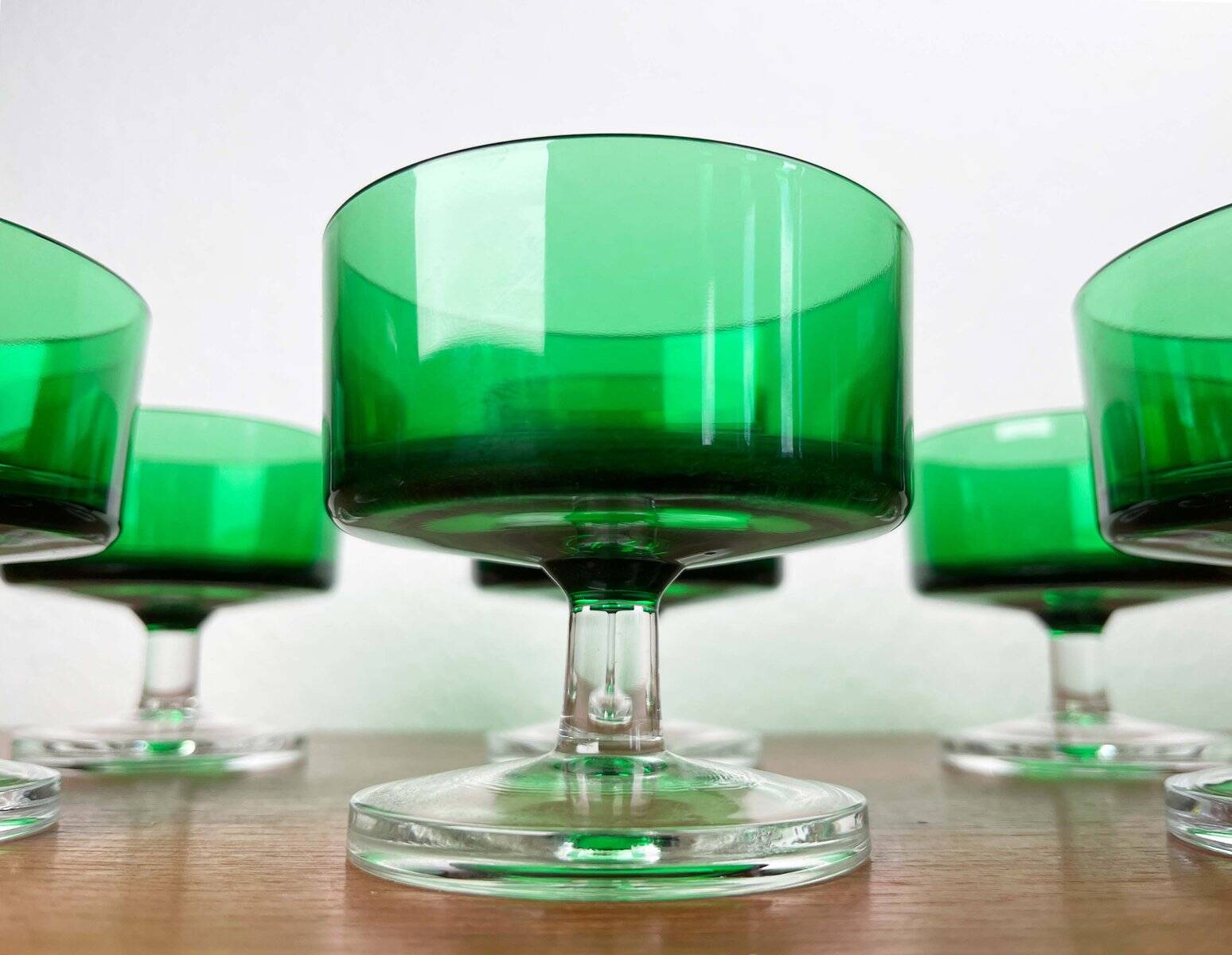 Vintage drinking glasses by Luminarc, 1970s, set of 6.