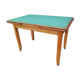 Table formica et bois 1950