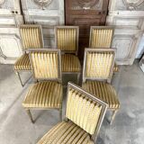 Set of 6 Louis XVI chairs