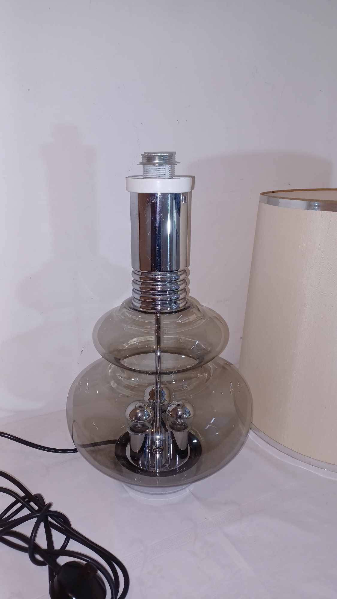 Mid-20th century table lamp by Doria Leuchten, 1970s.