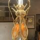 Henri Fernandez - Pair of Sauterelles model lamps or wall lights