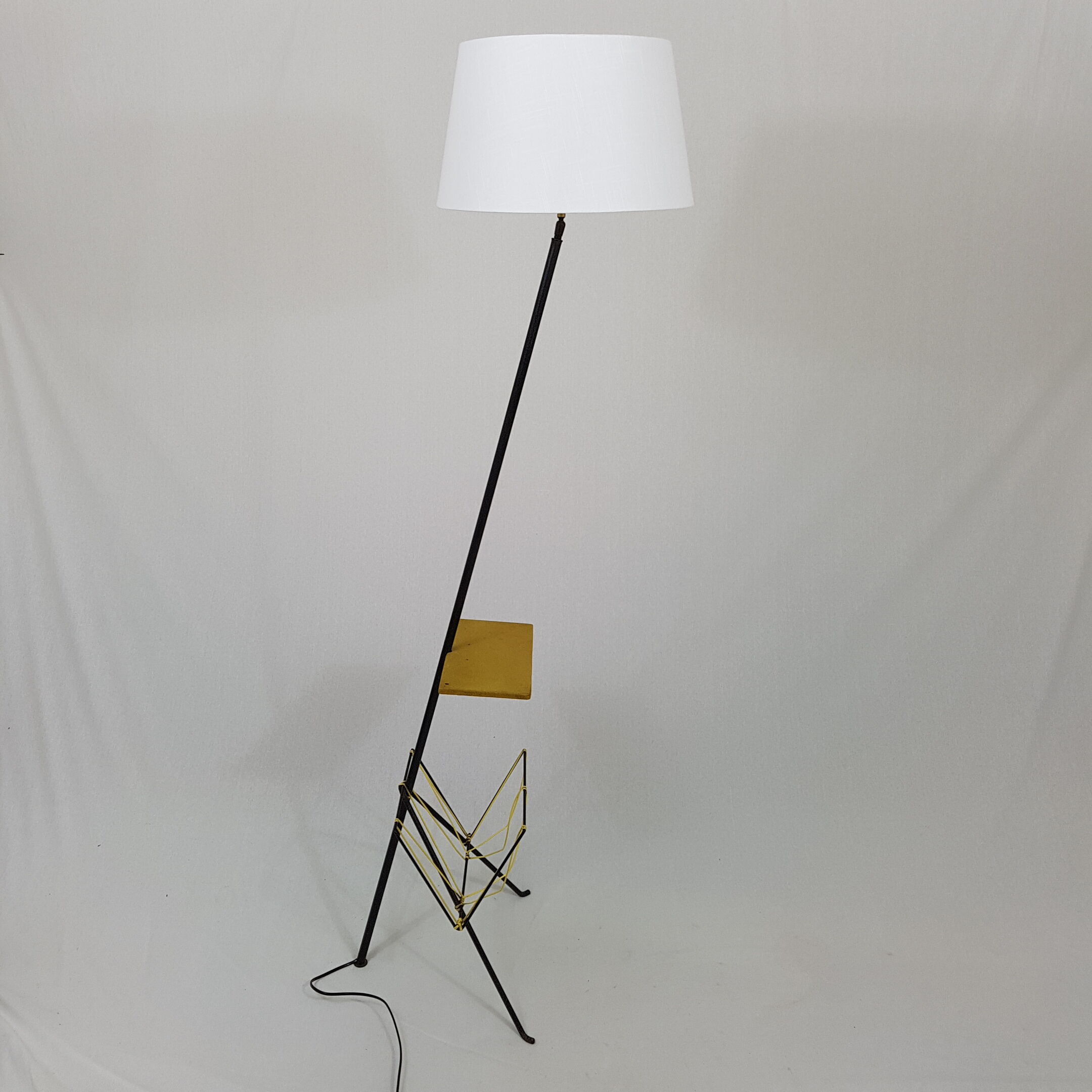 Lampadaire liseuse vintage scoubidou