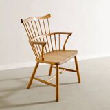 Danish Mid Century Wooden "3250" Windsor Chair by Børge Mogensen, 1960s