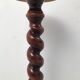 Henri II style column twisted wood