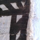 Vintage Korhogo Senoufo canvas tapestry L.103 cm