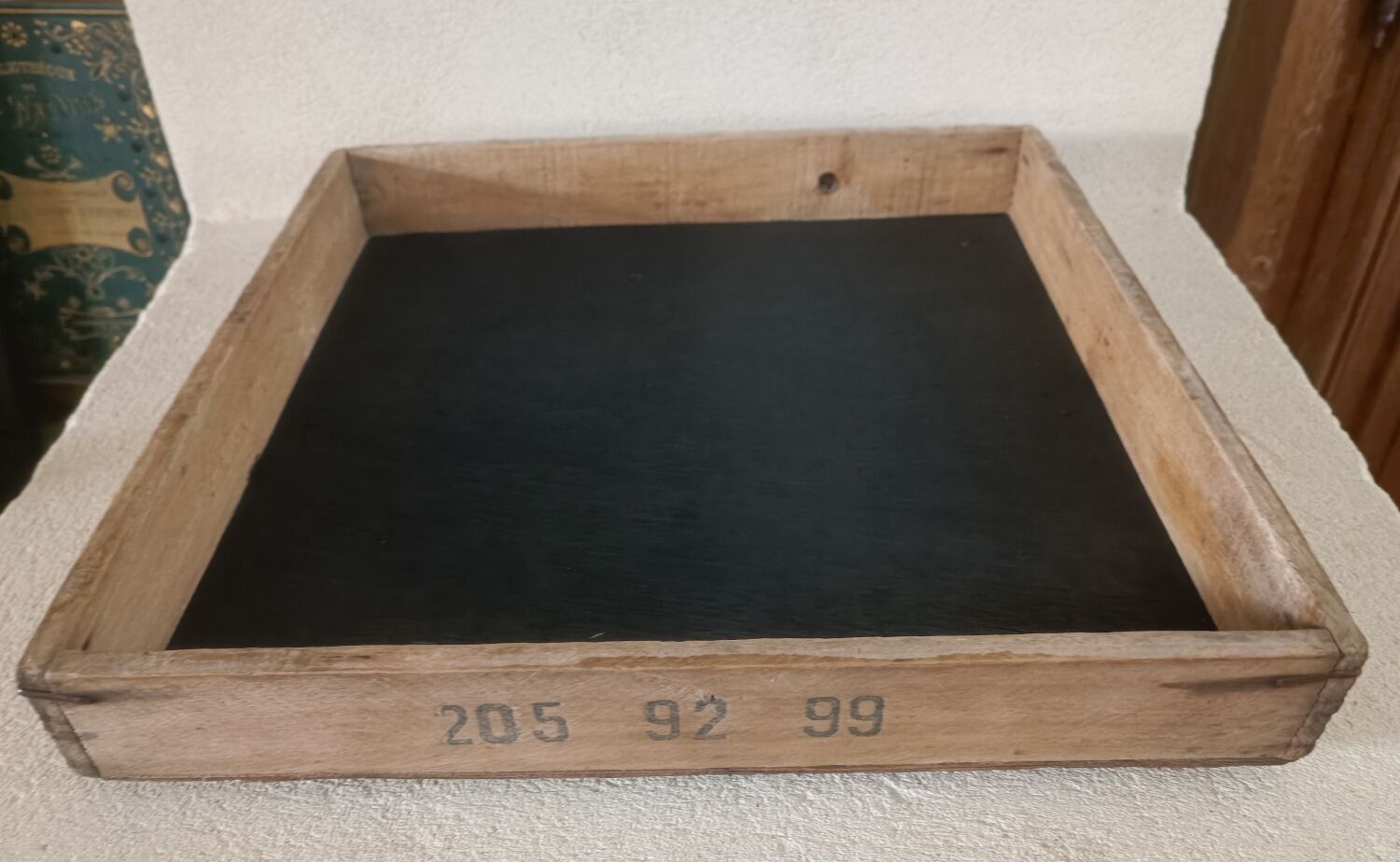 Old wooden tray Folk art