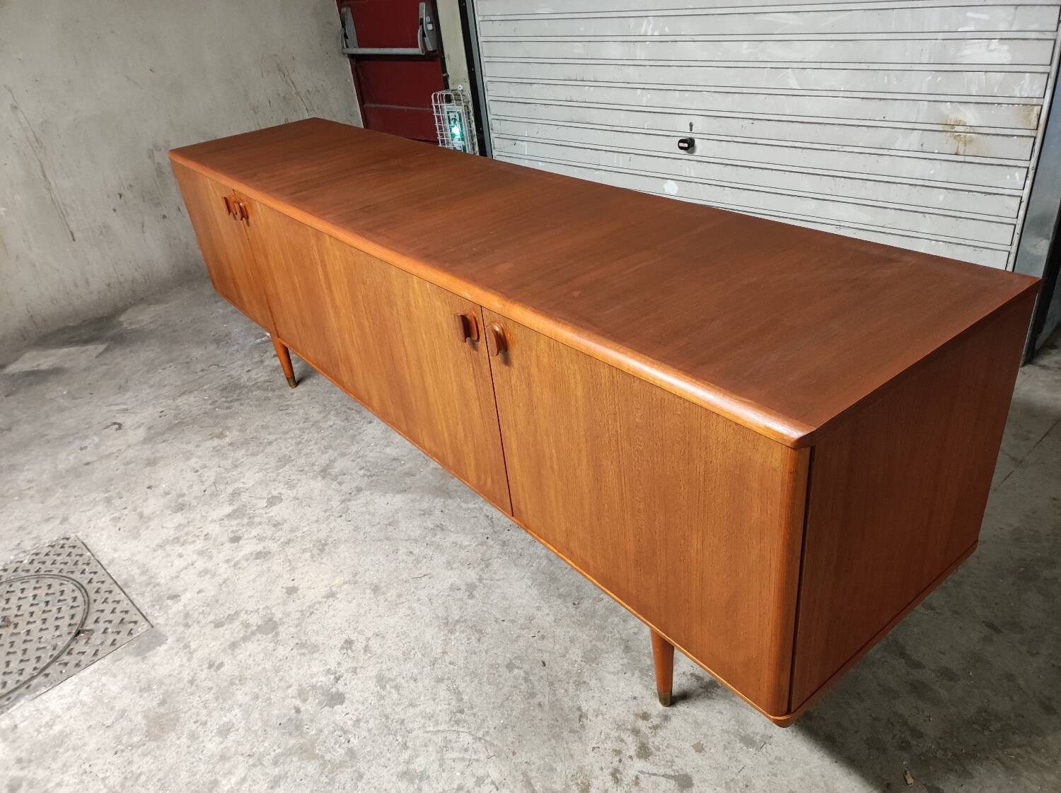 Scandinavian vintage teak sideboard