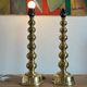 Pair of Mid-Century Brass Lamps by Enco, Sweden