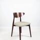 Scandinavian designer dining room chairs set of 6