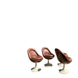 4 clover chairs by Christian Adam