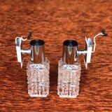 Pair of Targetti wall lights, 1970