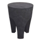 Burnt wood stool shou sugi ban