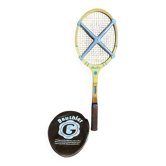 Raquette Tennis Ancienne GAUTHIER Miss Go Bois + Housse + Zephyr Vinta