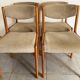 Set de 4 chaises vintage baumann des années 50