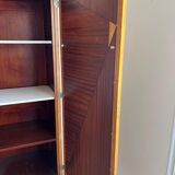 Art deco veneer cabinet