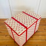 Vintage scoubidou storage chest 1960