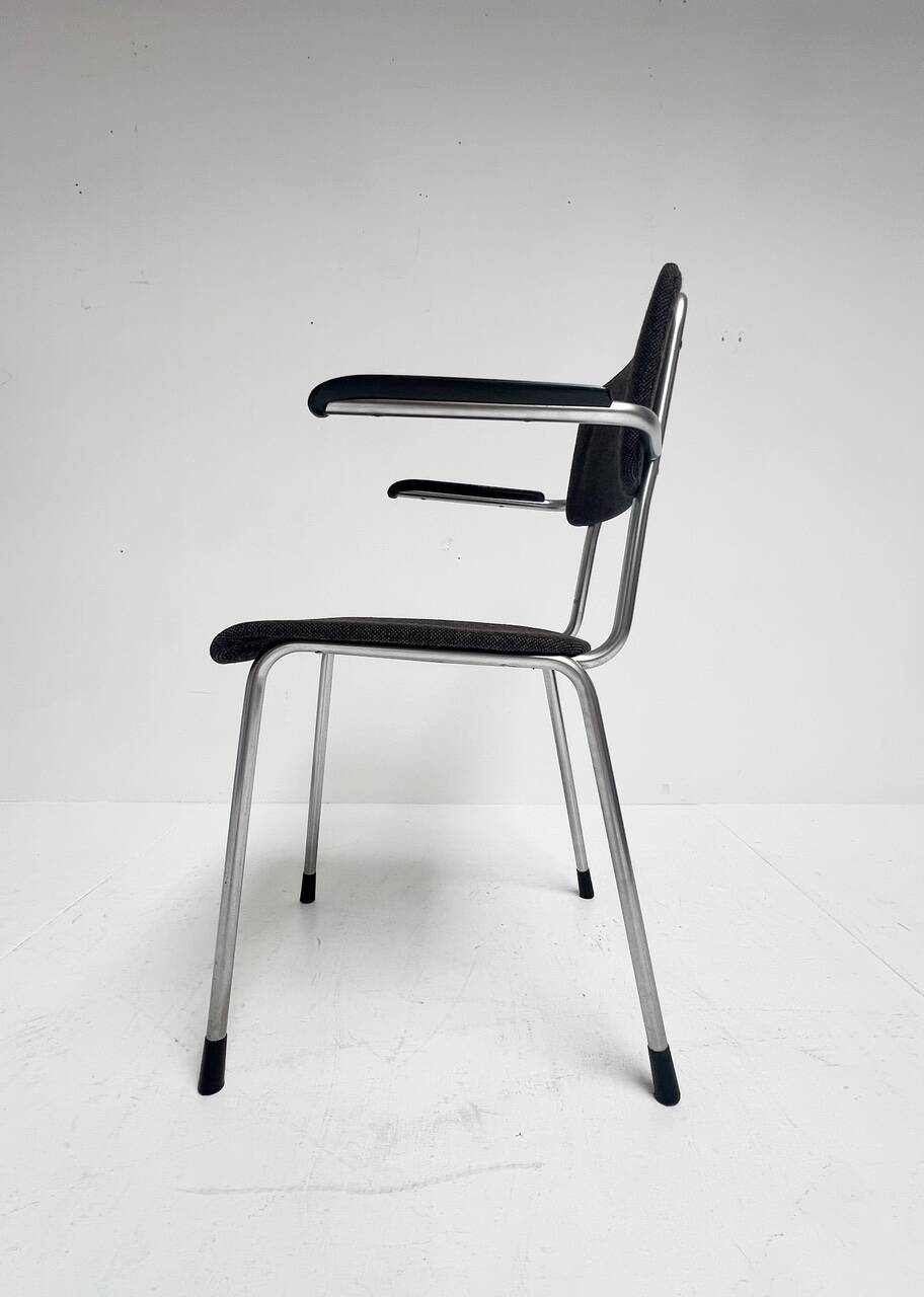 Ensemble de 4 chaises vintage Gispen, années 1960