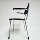 Ensemble de 4 chaises vintage Gispen, années 1960