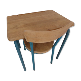 Kindergarten desk and chair of the brand Luterma