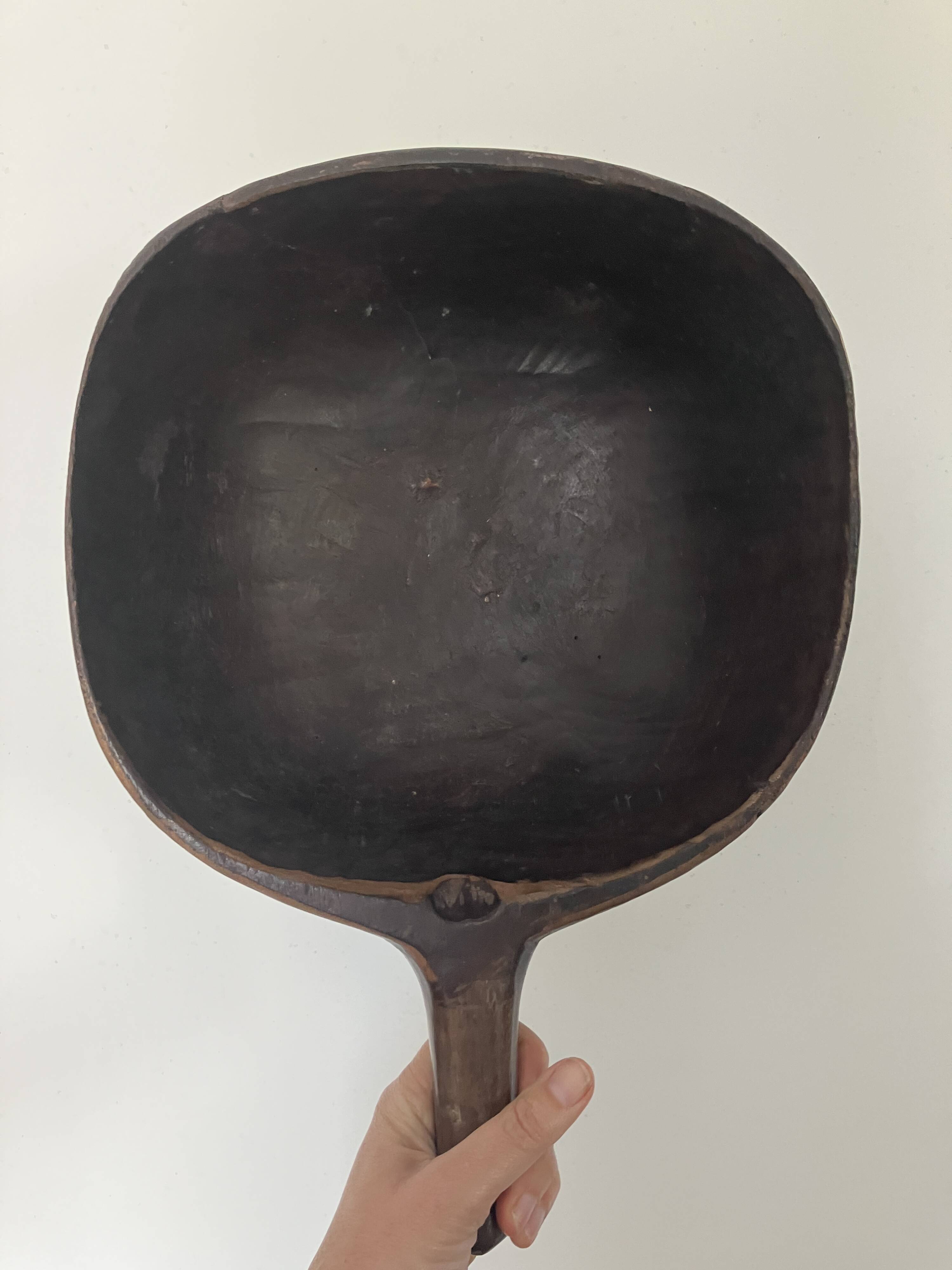 Old grain shovel