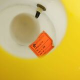 Rare Yellow Mushroom Table Lamp by Luigi Massoni for Guzzini, 1970s