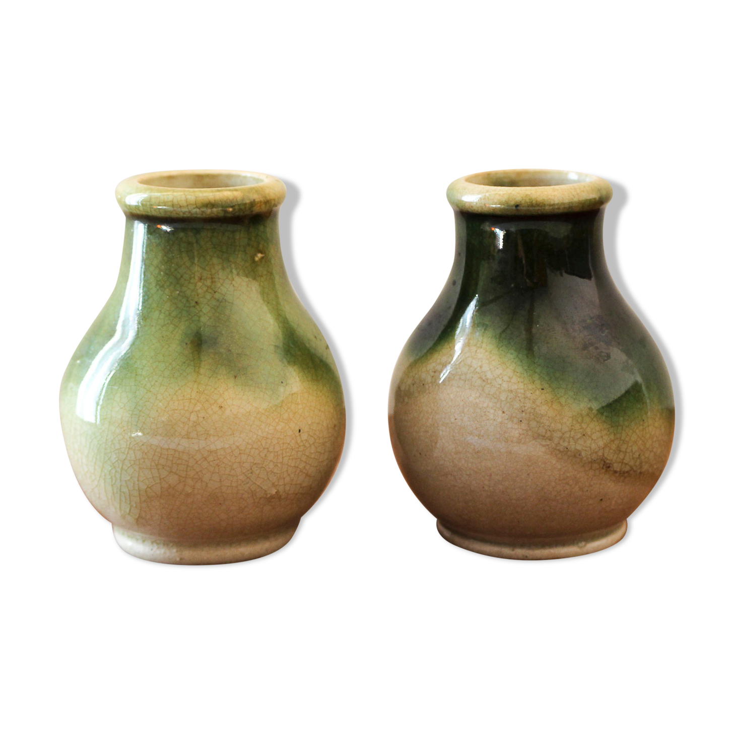 Pair of ceramic vases